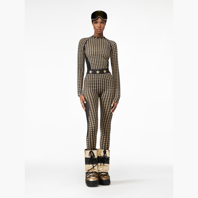 Ski Base Layer Goldbergh STARLET long sleeve Noir | QJ6372481