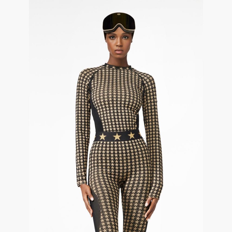 Ski Base Layer Goldbergh STARLET long sleeve Noir | QJ6372481