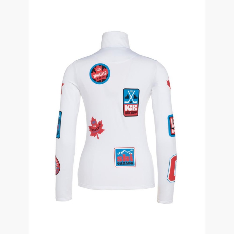 Ski Pully Goldbergh BODYCHECK Blanche | KJ7028956