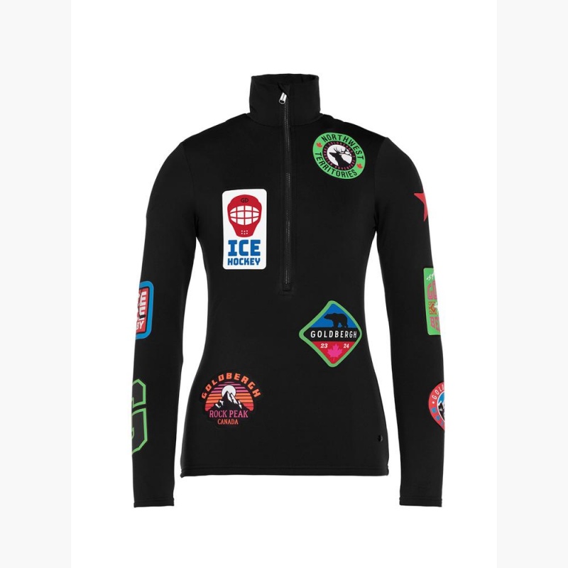 Ski Pully Goldbergh BODYCHECK Noir | EO0359687