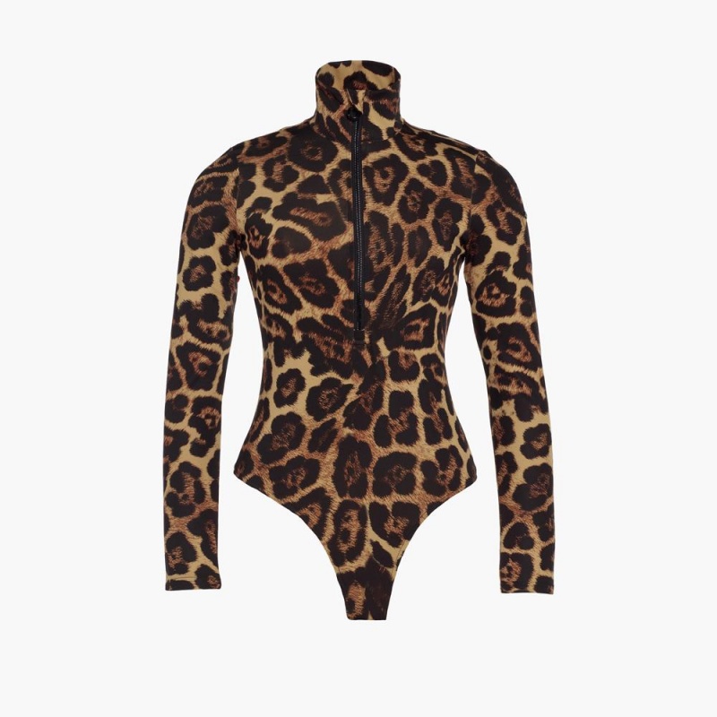Ski Pully Goldbergh CATHY ski body Leopard | NY4697108