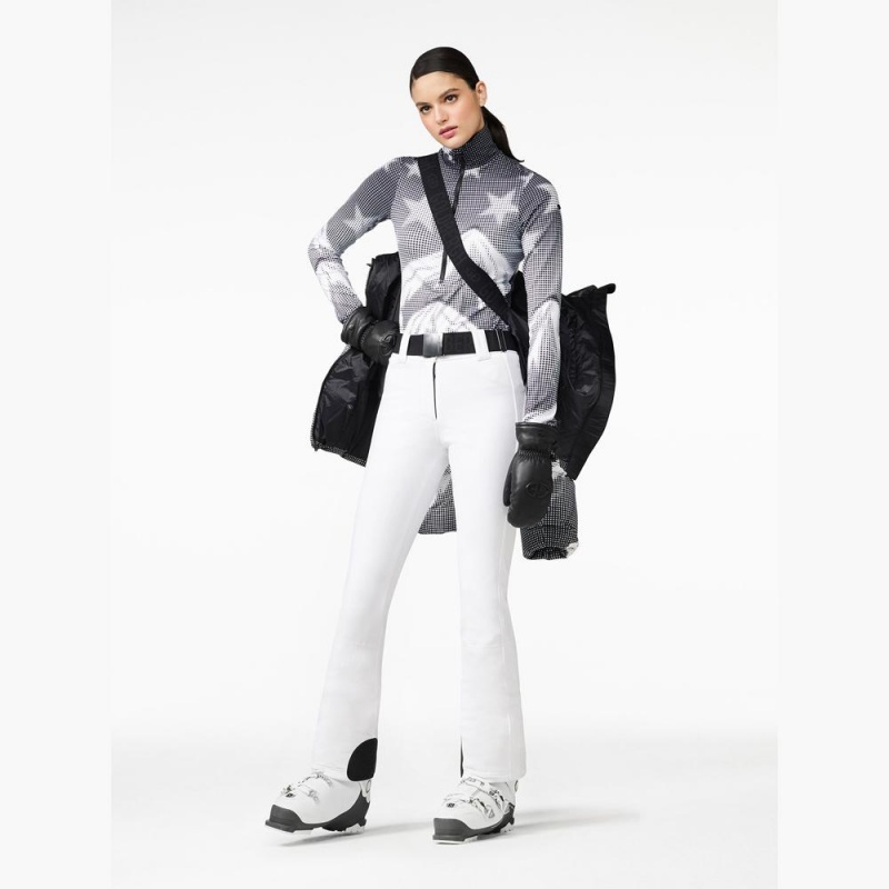 Ski Pully Goldbergh FAMKE Noir Blanche | ZC5492106