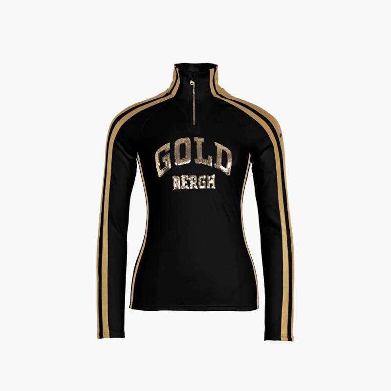 Ski Pully Goldbergh GOBLET Noir Doré | FH4827091