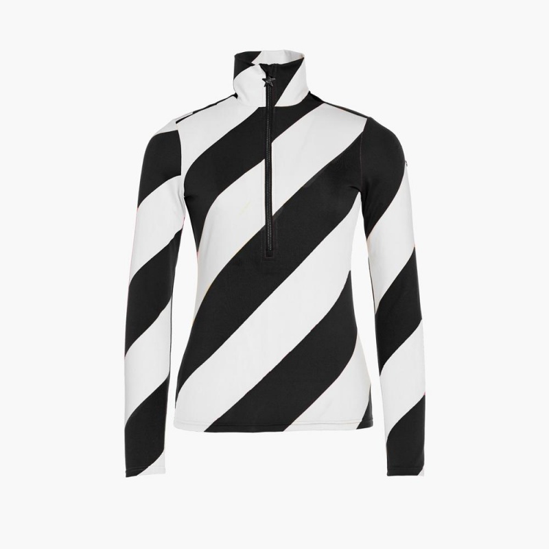 Ski Pully Goldbergh LOLLYPOP Noir Blanche | JX4590186