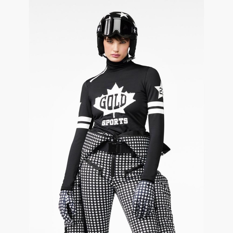 Ski Pully Goldbergh MAPLE LEAF Noir | JZ6942081