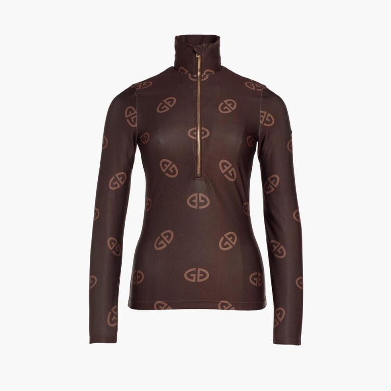 Ski Pully Goldbergh ROBSON Marron Foncé | LD2650198