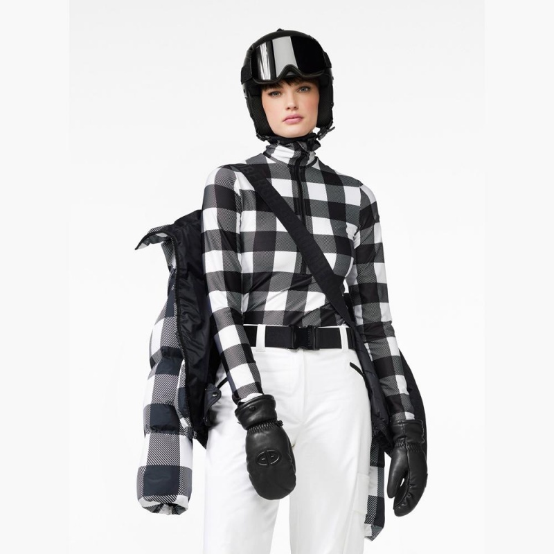 Ski Pully Goldbergh WOODY Noir Blanche | CV6504839