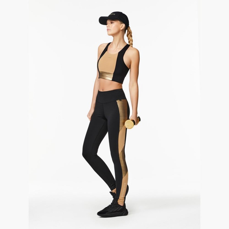 Soutien Gorge Goldbergh Facade Doré | TJ2875460