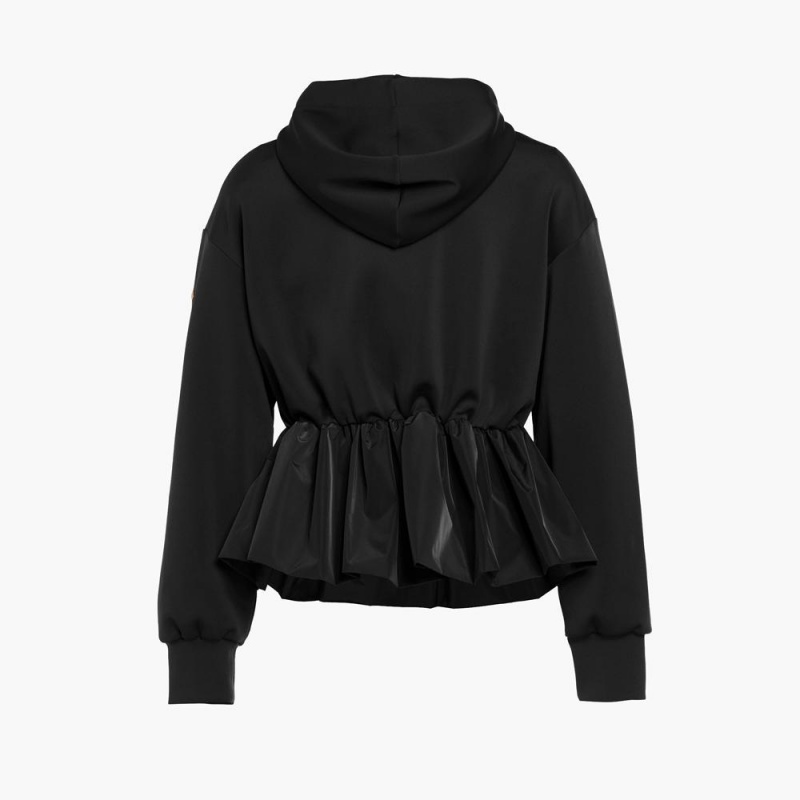 Sweat a Capuche Goldbergh BUTTERCUP full zip hooded cardigan Noir | ZM9147028