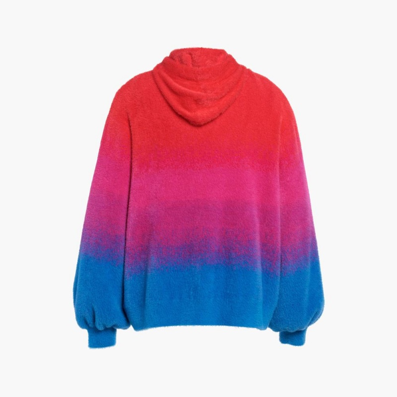 Sweat a Capuche Goldbergh DESIRE hooded knit Rouge | EM2690174