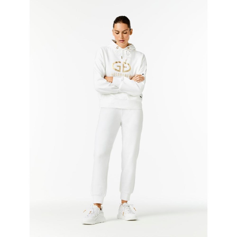Sweat a Capuche Goldbergh HARVARD Blanche | RQ3765491