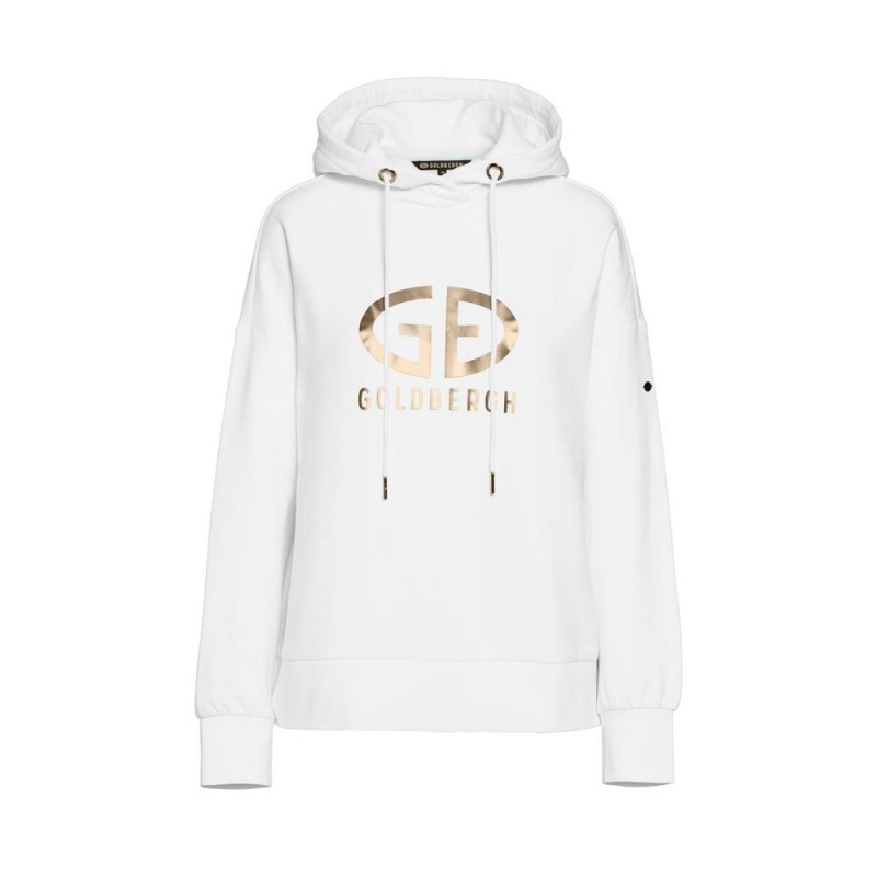 Sweat a Capuche Goldbergh HARVARD Blanche | RQ3765491