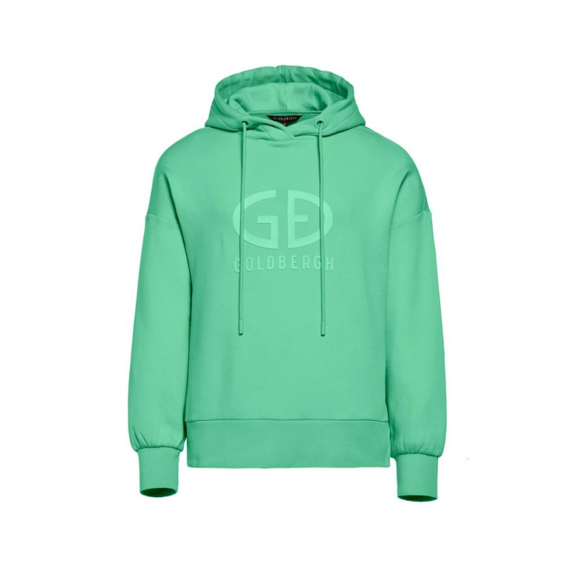 Sweat a Capuche Goldbergh HARVARD Vert | OT2189543