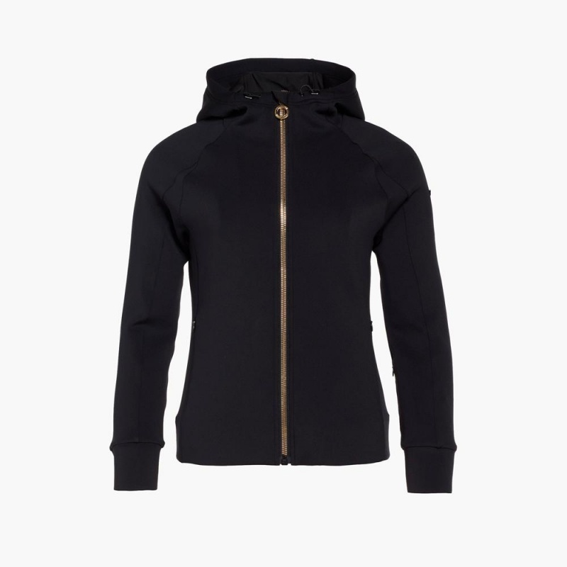 Sweat a Capuche Goldbergh RAY full zip hooded cardigan Noir | ZT9863502