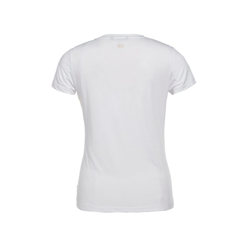 T-Shirts Goldbergh AVERY short sleeve Blanche | AQ7981345