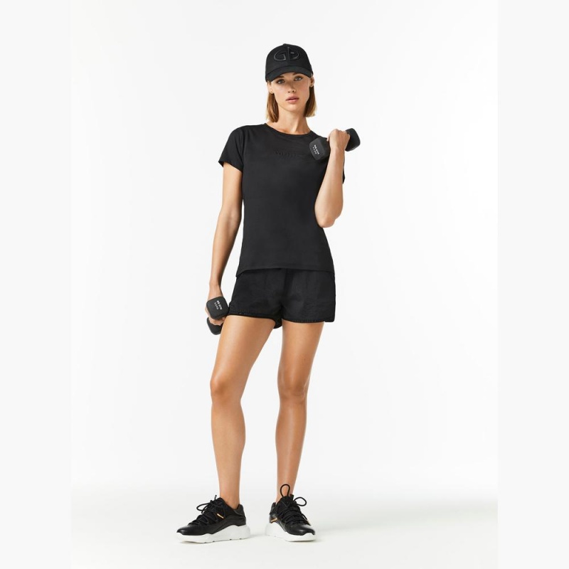 T-Shirts Goldbergh AVERY short sleeve Noir | DJ7168093