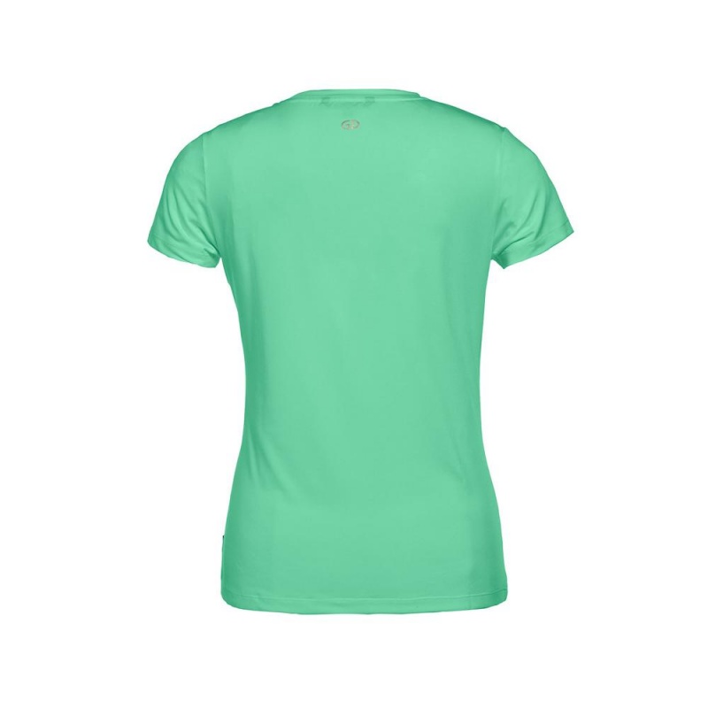 T-Shirts Goldbergh AVERY short sleeve Vert | EQ1573602