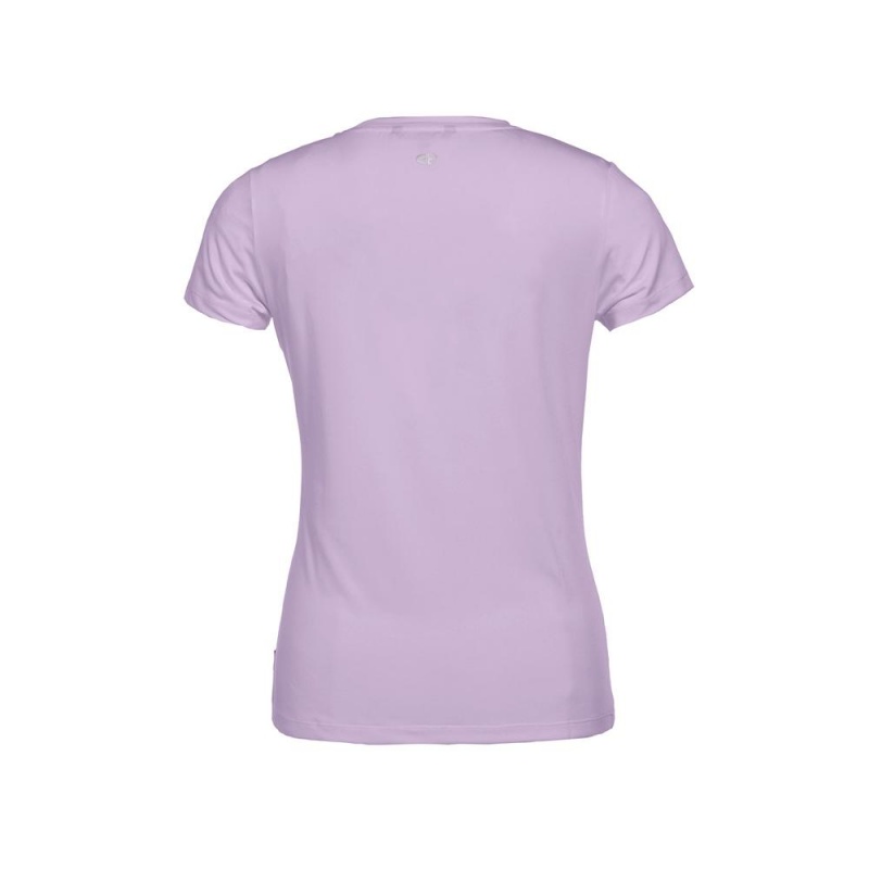 T-Shirts Goldbergh AVERY short sleeve Violette | QP3641809