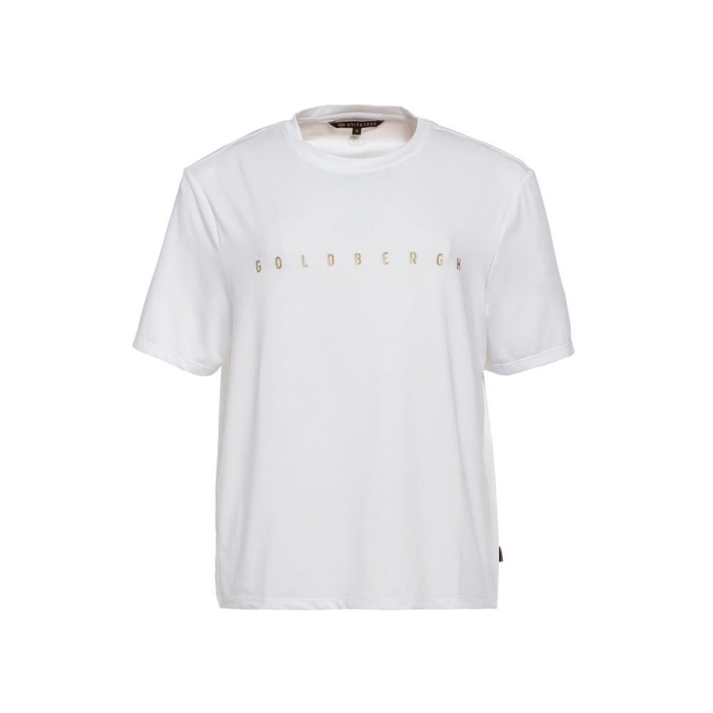 T-Shirts Goldbergh BOXY short sleeve Blanche | IP2064197