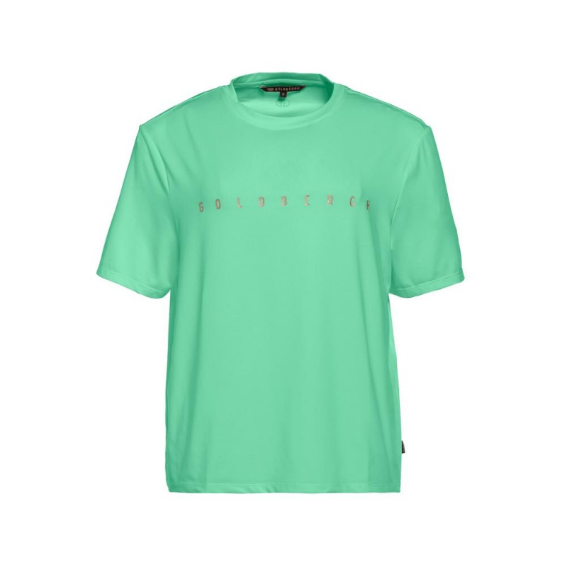 T-Shirts Goldbergh BOXY short sleeve Vert | QT0614795