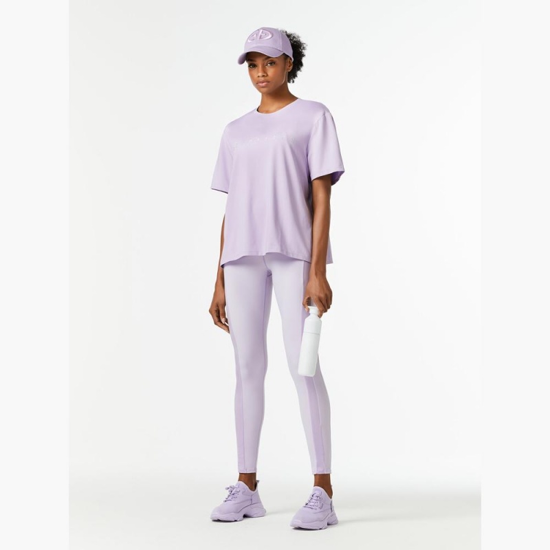 T-Shirts Goldbergh BOXY short sleeve Violette | KV2734601