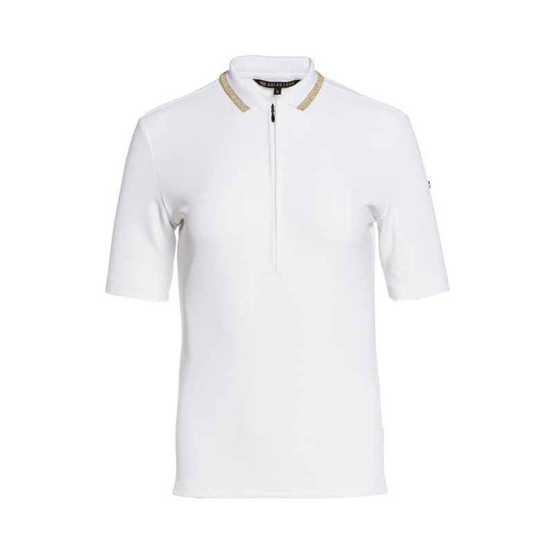 T-Shirts Goldbergh CASSIA short sleeve Blanche | QW9683452