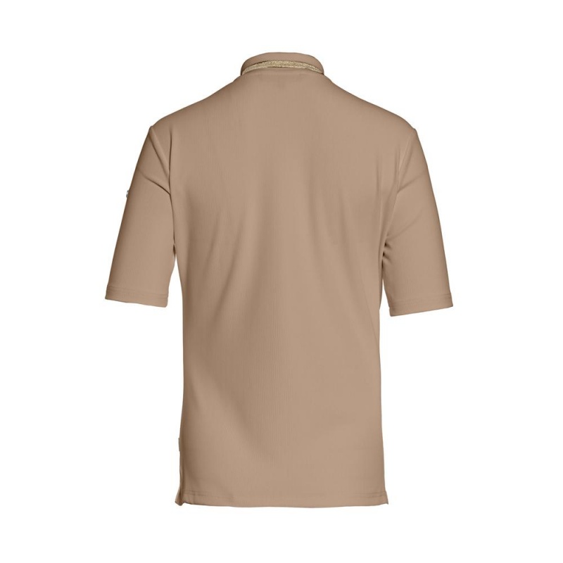 T-Shirts Goldbergh CASSIA short sleeve Marron | IK7341205