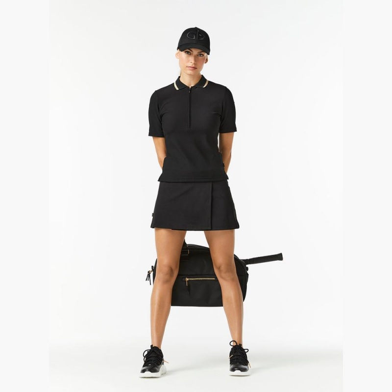 T-Shirts Goldbergh CASSIA short sleeve Noir | QG9658347