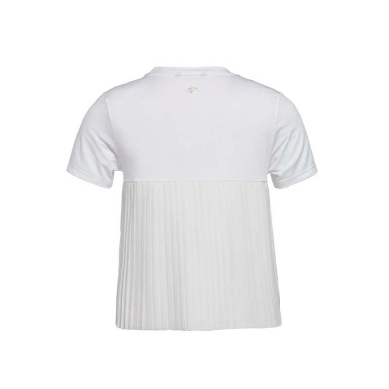T-Shirts Goldbergh GROOVE short sleeve Blanche | ML7409681