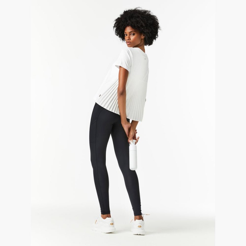 T-Shirts Goldbergh GROOVE short sleeve Blanche | ML7409681