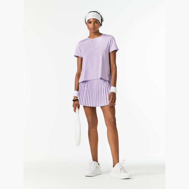 T-Shirts Goldbergh GROOVE short sleeve Violette | JR2865794
