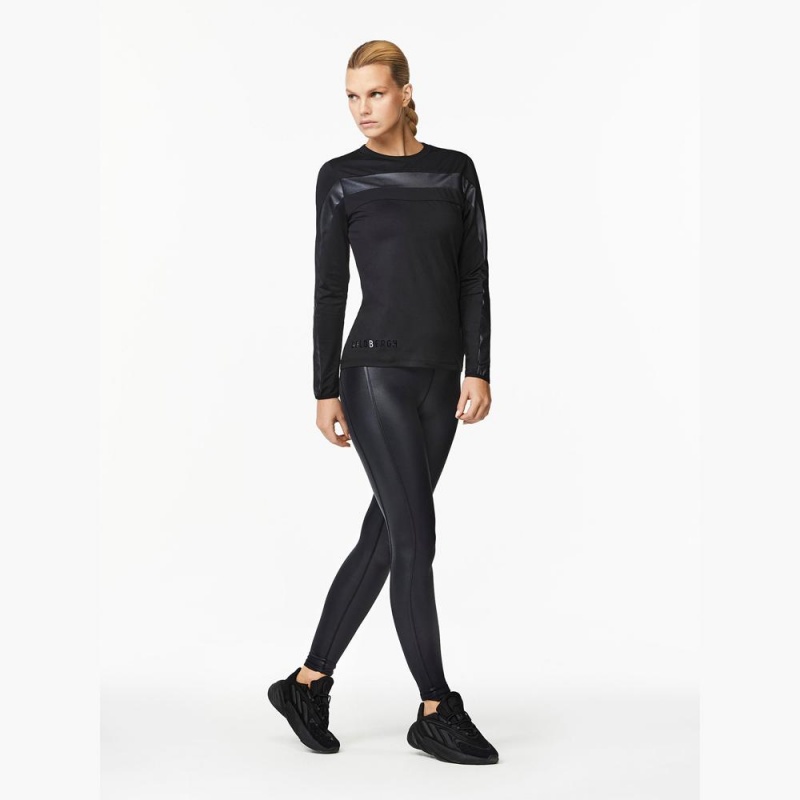 T-Shirts Goldbergh Jazz Longsleeve Noir | OW7843956