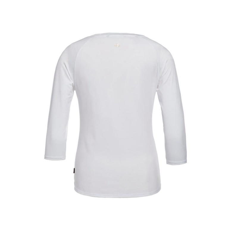 T-Shirts Goldbergh RAVEN 3/4 sleeve Blanche | OT0653492