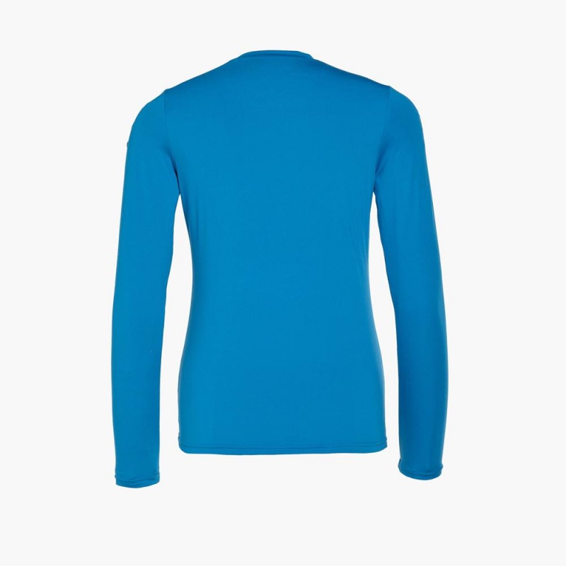 T-Shirts Goldbergh SUPER G long sleeve Bleu | GO7194236