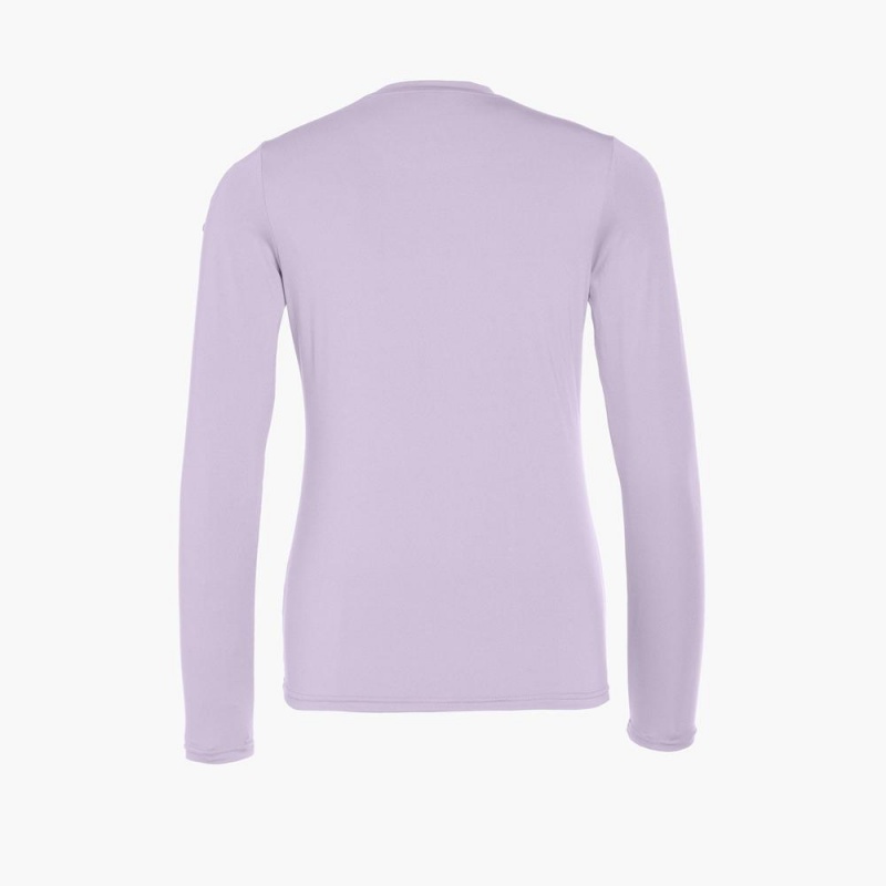 T-Shirts Goldbergh SUPER G long sleeve Violette | KJ2904176