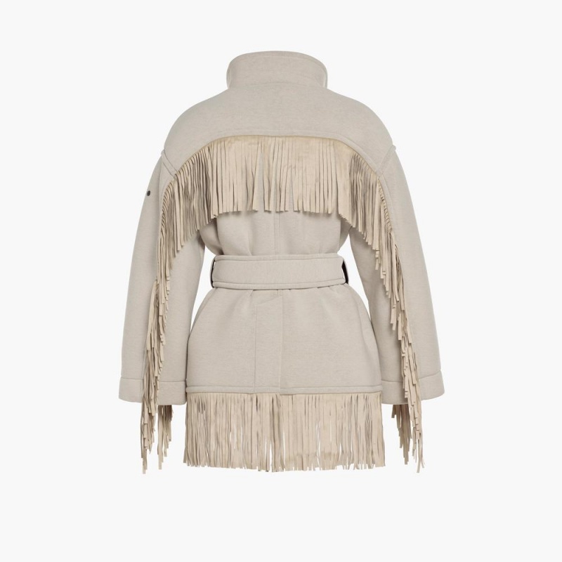 Veste Goldbergh FRINGE Beige | QB7213850