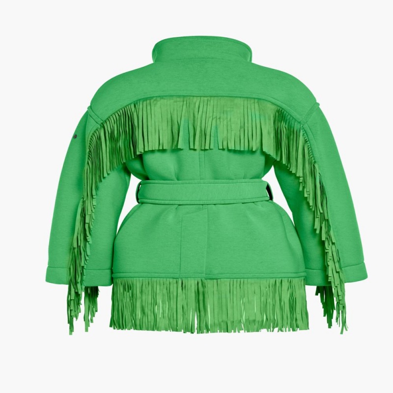 Veste Goldbergh FRINGE Vert | MU3427089