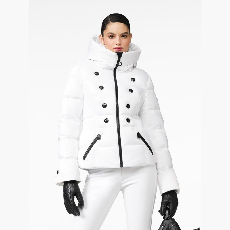Veste Ski Goldbergh BOUTON Blanche | WZ2853047