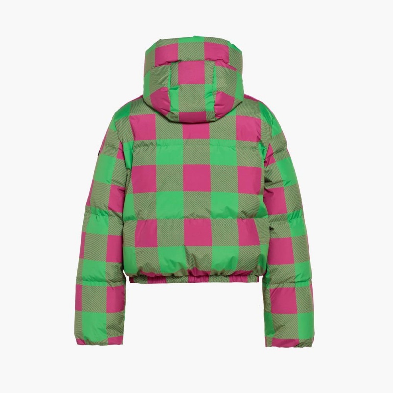 Veste Ski Goldbergh CABIN Vert Rose | VI8521403