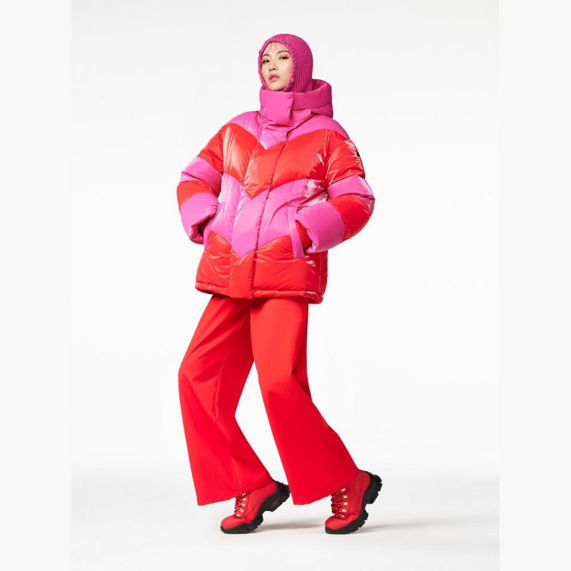 Veste Ski Goldbergh CANDYCANE Multicolore Rose | LS2149073