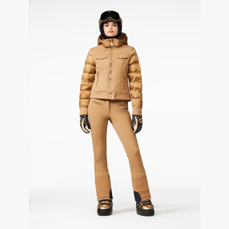 Veste Ski Goldbergh CANYON Marron | LA8057319