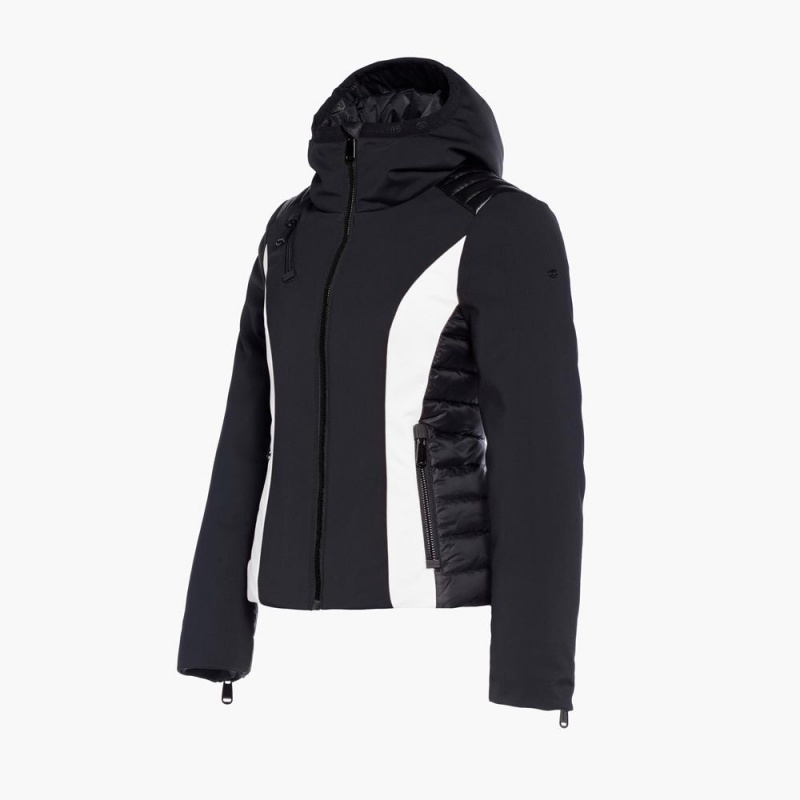 Veste Ski Goldbergh CLASSY Noir Blanche | OA5073896