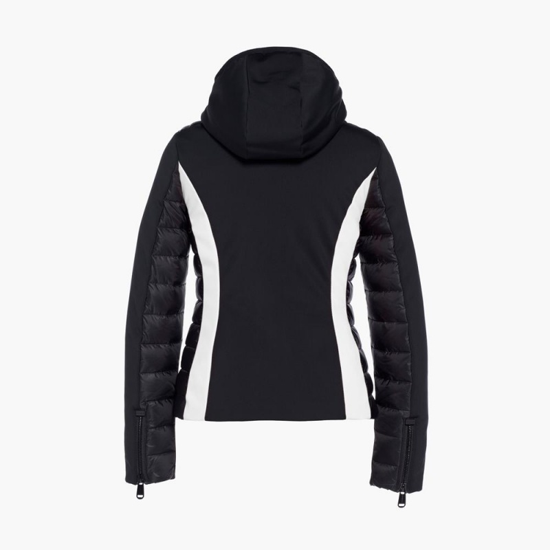 Veste Ski Goldbergh CLASSY Noir Blanche | OA5073896