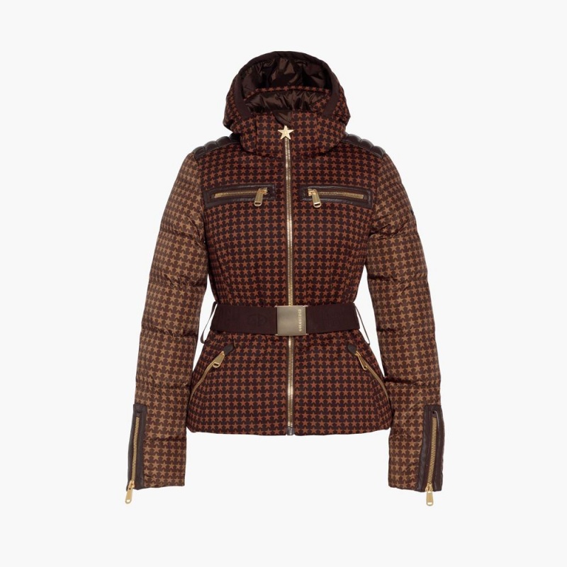 Veste Ski Goldbergh GALAXY Marron Foncé | OG5930214