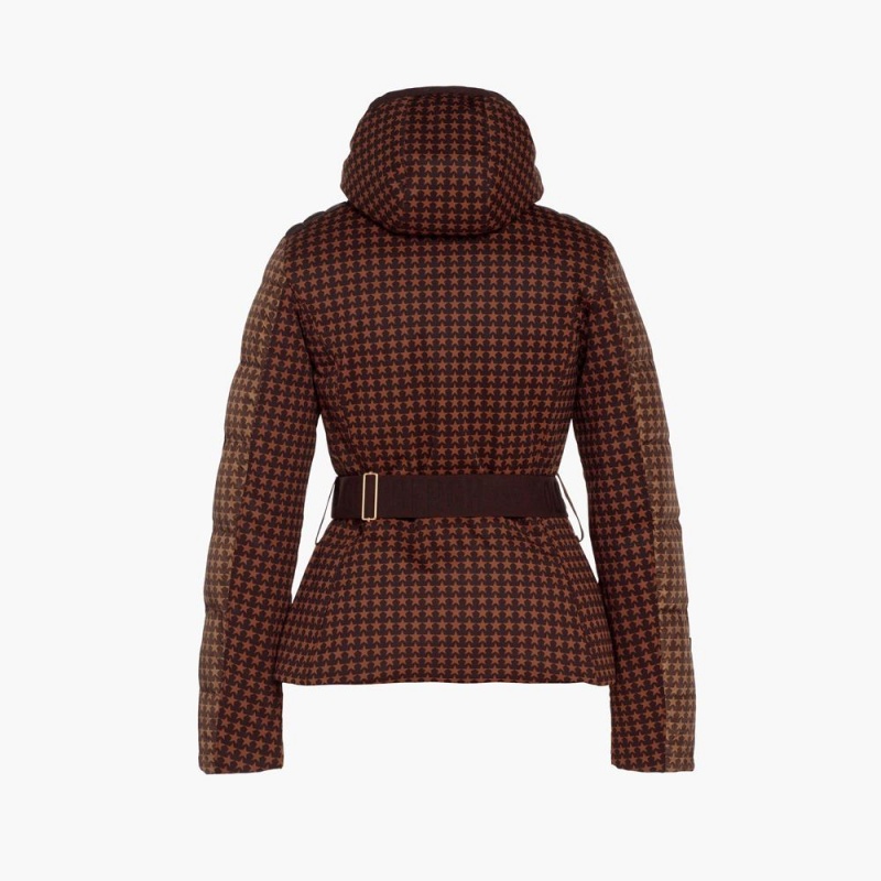 Veste Ski Goldbergh GALAXY Marron Foncé | OG5930214