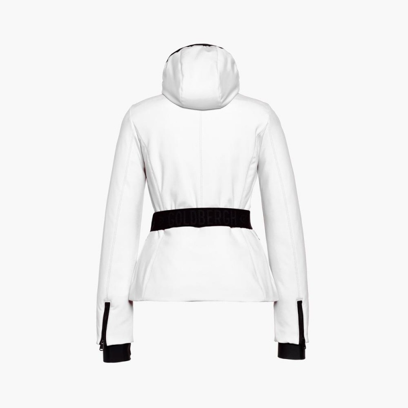 Veste Ski Goldbergh HIDA Blanche | OA3496170