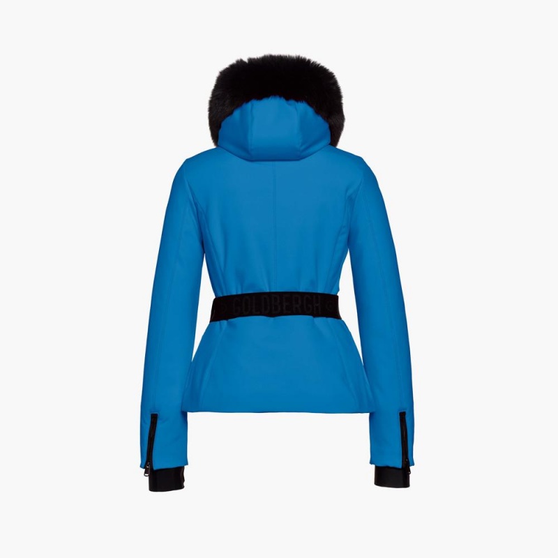 Veste Ski Goldbergh HIDA faux border Bleu | HE3589620