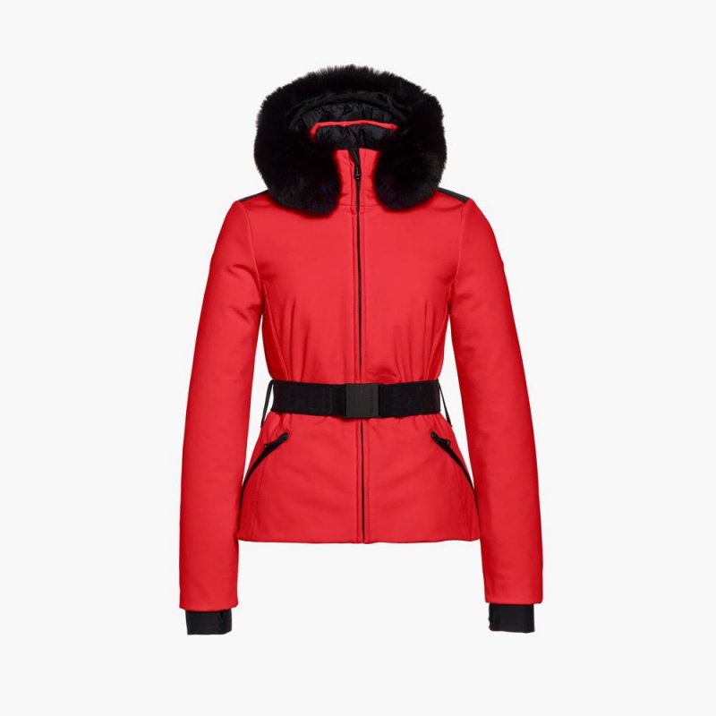 Veste Ski Goldbergh HIDA faux border Rouge | XR5304698
