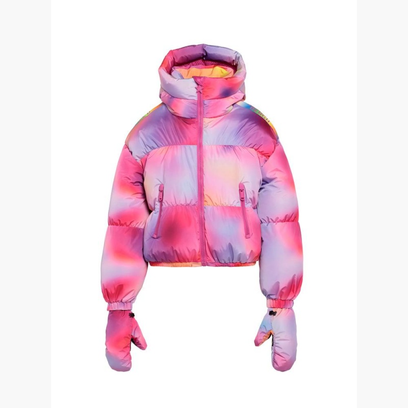 Veste Ski Goldbergh LUMINA Rose Violette | XJ3014867