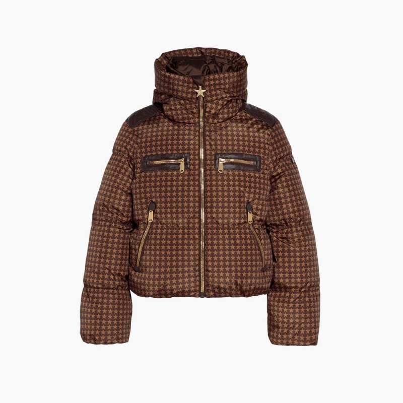 Veste Ski Goldbergh TRACK Marron Foncé | UW7136490